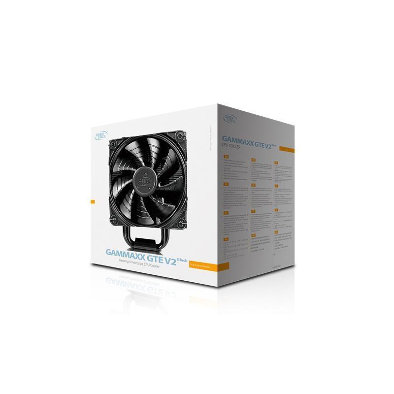 GAMMAXX GTE V2 BLACK DP-MCH4-GMX-GTE-V2BK CPU COOLER-CPU Cooler-Makotek Computers