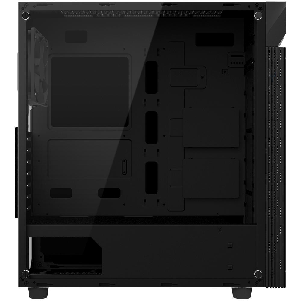 GIGABYTE C200 RGB TG MID TOWER CASE W/ 120MM FAN PC CASE-PC CASE-Makotek Computers
