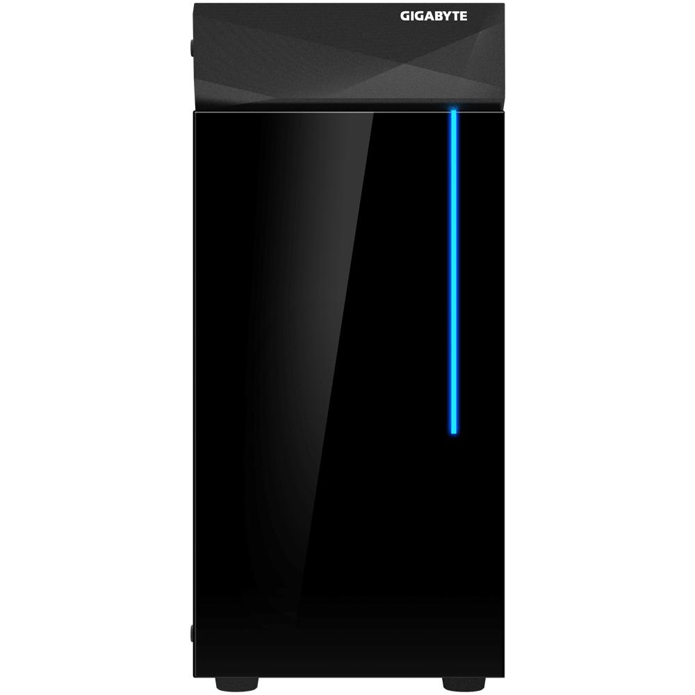 GIGABYTE C200 RGB TG MID TOWER CASE W/ 120MM FAN PC CASE-PC CASE-Makotek Computers