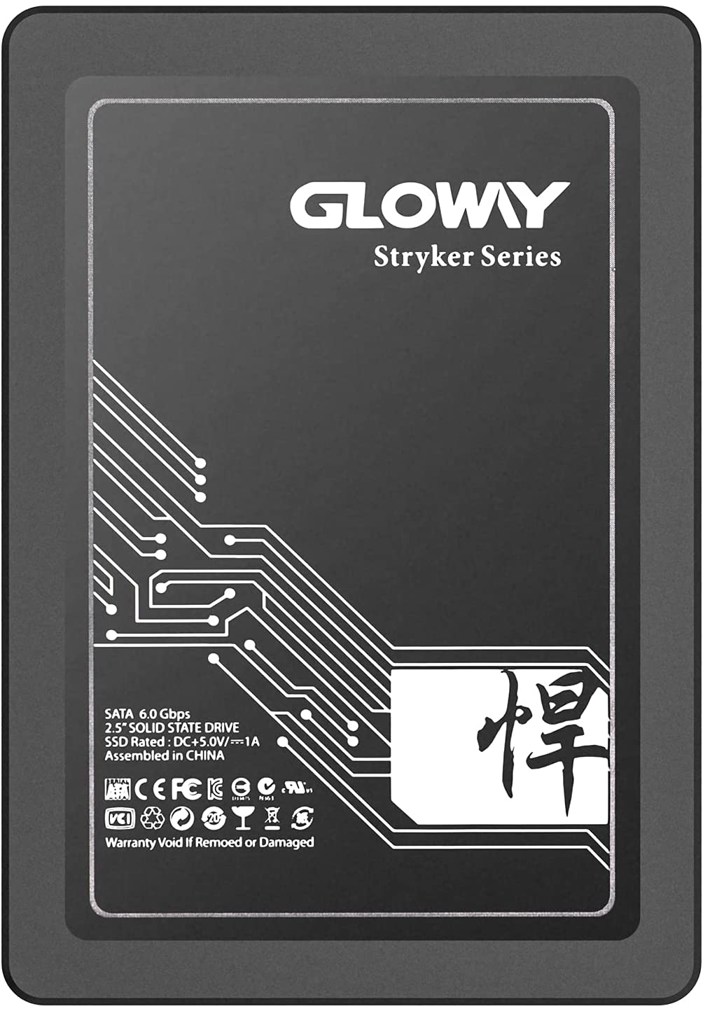 GLOWAY 240GB 2.5" SATA-3 SSD SOLID STATE DRIVE-SOLID STATE DRIVE-Makotek Computers