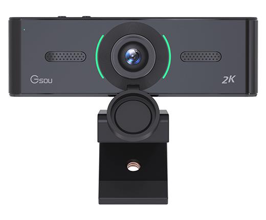 GSOU K2 4MP 2K QHD (2560X1440) 2K WIDE ANGLE (W/MIC) WEBCAM-WEBCAM-Makotek Computers