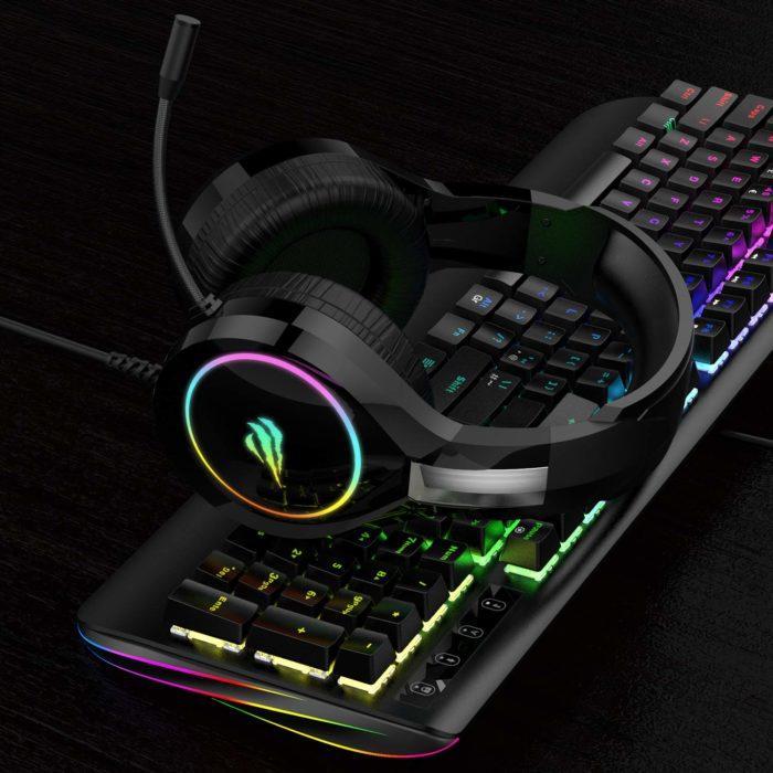 HAVIT GAMENOTE HV-H2232D RGB HEADSET-Headset-Makotek Computers