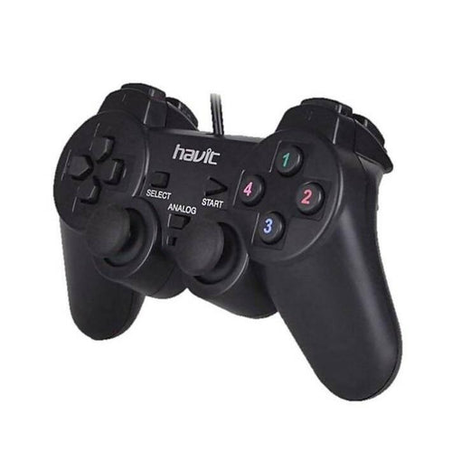 HAVIT HV-G69 VIBRATION USB GAMEPAD-Gamepad-Makotek Computers