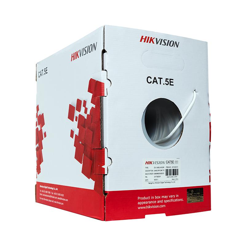 HIKVISION DS-1LN5E-S UTP 4PAIRS CABLE CAT5E-PVC SHEATH (BOX) (305 METERS) CABLE-CABLE-Makotek Computers