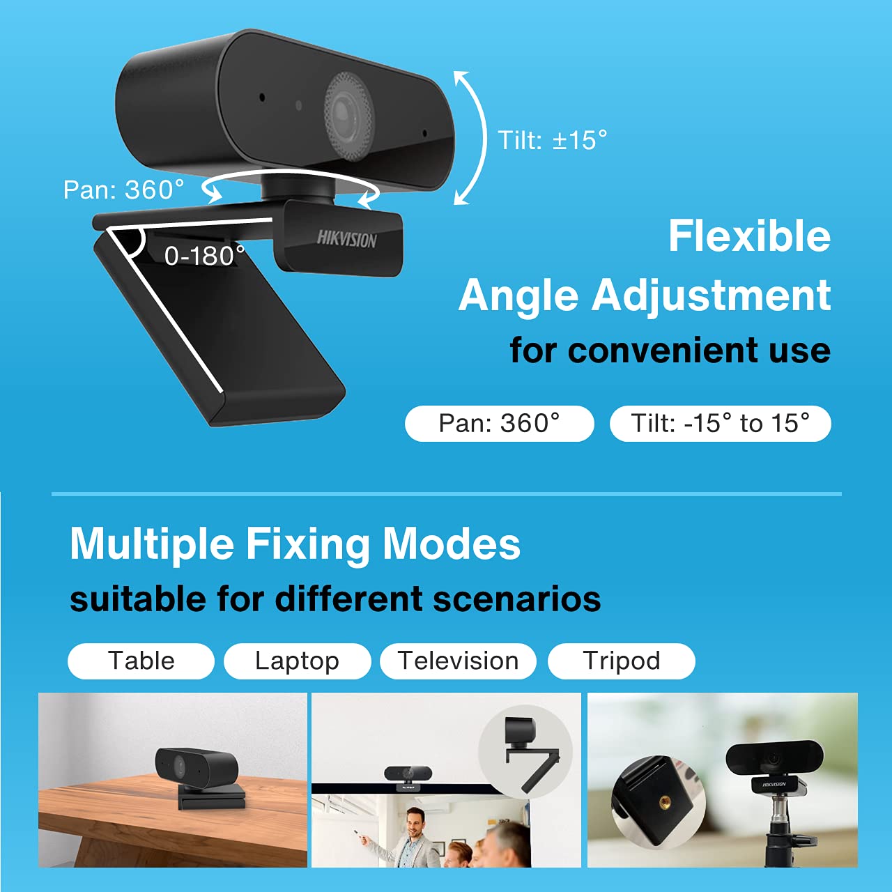 HIKVISION DS-U02 | 2MP WEBCAM – Makotek Computer Sales Inc