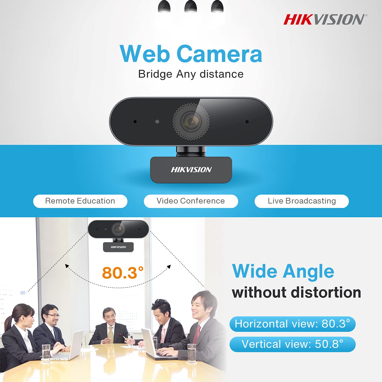 HIKVISION DS-U02 | 2MP WEBCAM-WEBCAM-Makotek Computers