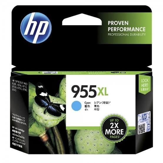 HP 955XL HIGH YIELD CYAN ORIGINAL INK CARTRIDGE (L0S63AA)-INK-Makotek Computers