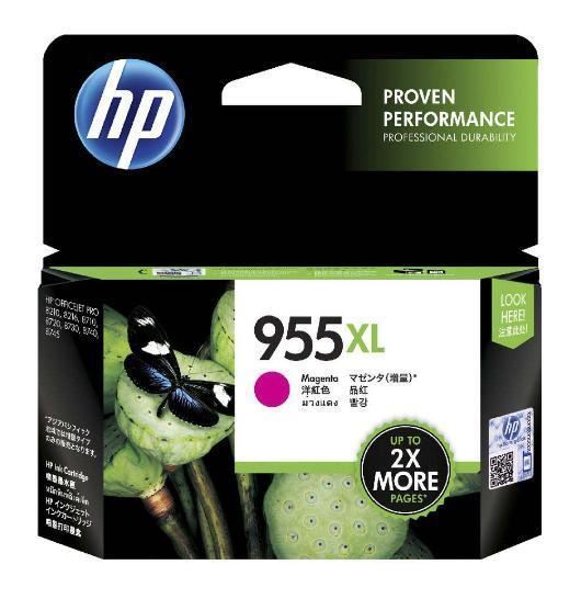 HP 955XL HIGH YIELD MAGENTA ORIGINAL INK CARTRIDGE (L0S66AA)-INK-Makotek Computers