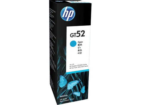 HP GT52 CYAN ORIGINAL INK-INK-Makotek Computers