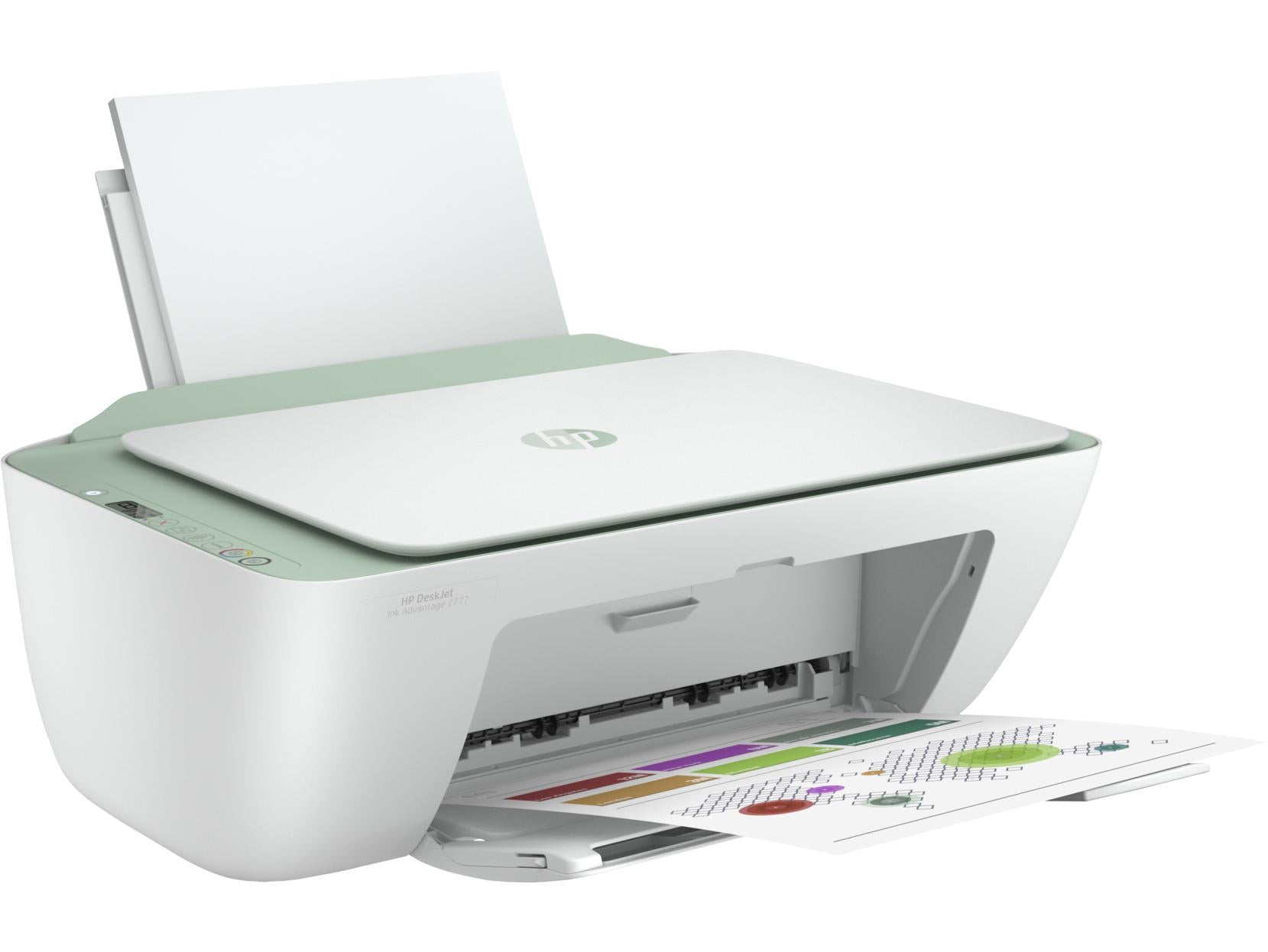 HP HEWLETT PACKARD DESKJET 2777 INK ADVANTAGE AIO WIRELESS, PRINT SCAN