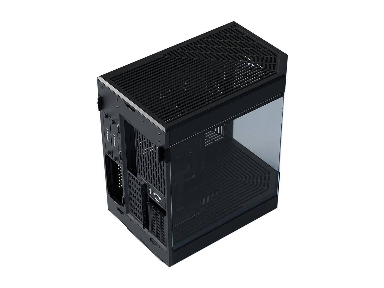 HYTE Y60 CS-HYTE-Y60-B BLACK / STEEL / TEMPERED GLASS ATX MID TOWER PC ...