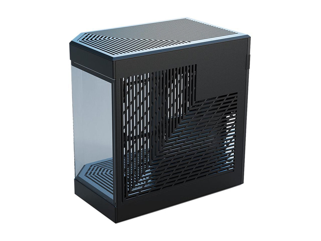 HYTE Y60 CS-HYTE-Y60-B BLACK / STEEL / TEMPERED GLASS ATX MID TOWER PC ...