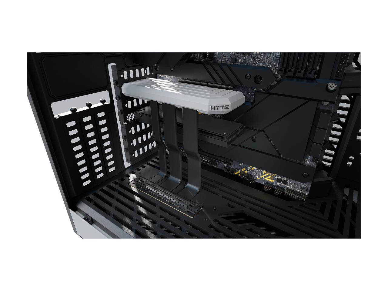 HYTE Y60 CS-HYTE-Y60-B BLACK / STEEL / TEMPERED GLASS ATX MID TOWER PC ...