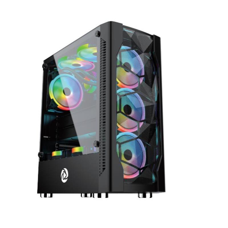 INPLAY GAMING CASE METEOR 03 BLACK PC CASE-PC CASE-Makotek Computers