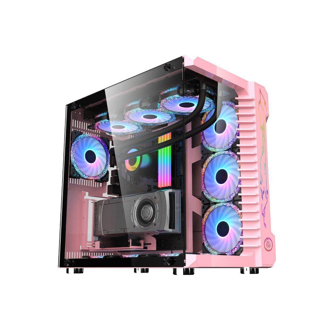 INPLAY ROBIN 101 PINK GAMING CASE-PC CASE-Makotek Computers