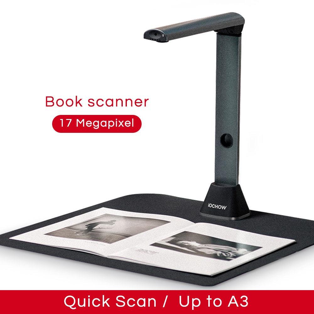 IOCHOW S3 17MP AUTO-FLATTEN A3 SIZE VISUALIZER WITH OCR SDK AND TWAIN ...