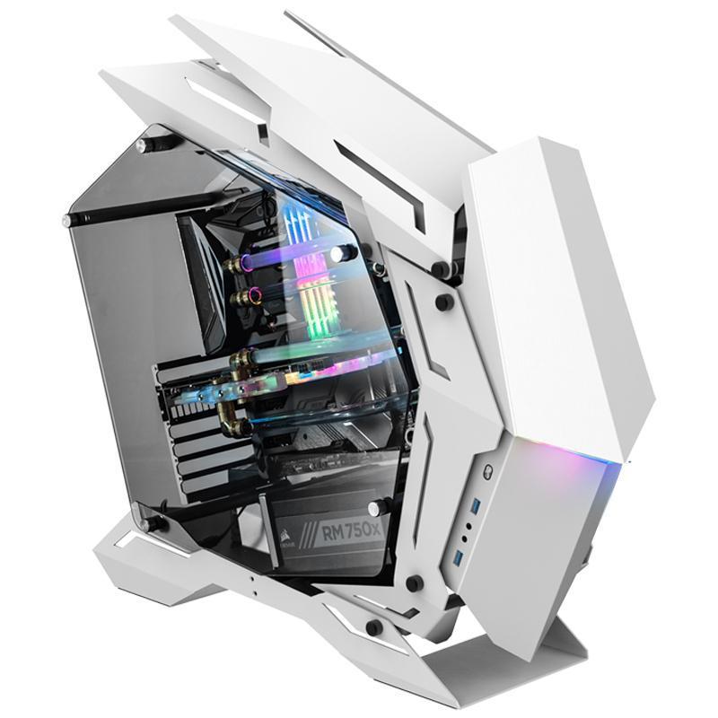 JONSBO MECHWARRIOR MOD-3 GAMING CASE SUPPORT XL-ATX WHITE-PC CASE-Makotek Computers