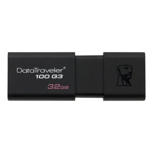 KINGSTON DATATRAVELER 32GB USB 3.0 FLASH DRIVE DT100G3/32G FLASH DRIVE-Flash Drive-Makotek Computers