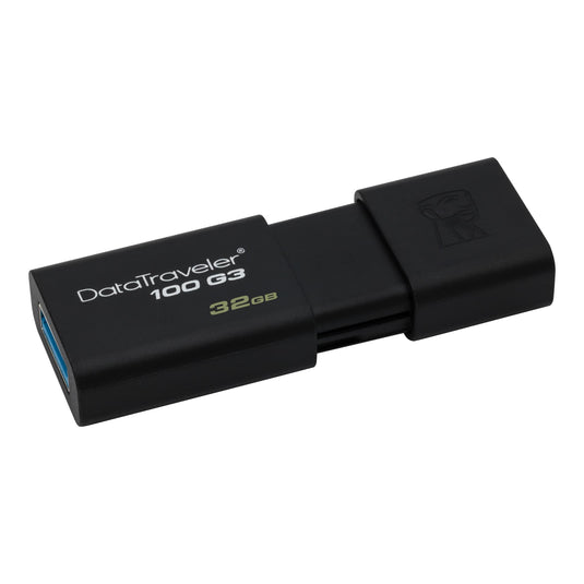 KINGSTON DATATRAVELER 32GB USB 3.0 FLASH DRIVE DT100G3/32G FLASH DRIVE-Flash Drive-Makotek Computers