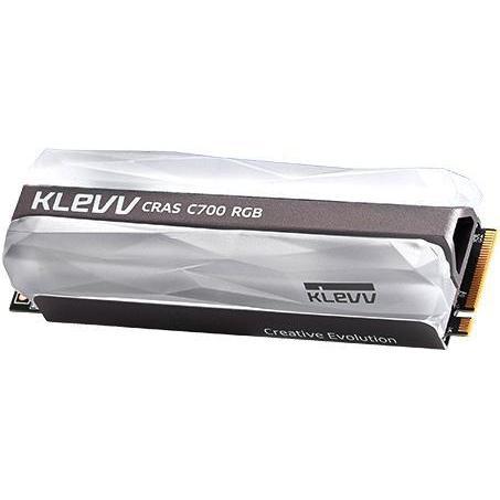 KLEVV CRAS C700 RGB 480GB M.2 SOLID STATE DRIVE-SOLID STATE DRIVE-Makotek Computers