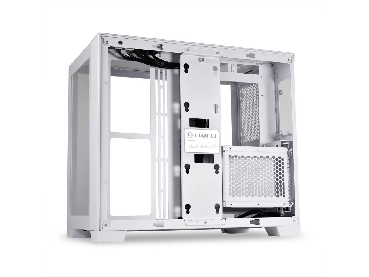 LIAN LI O11 DYNAMIC MINI SNOW WHITE GAMING CASE – Makotek Computer