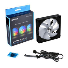 Load image into Gallery viewer, LIAN LI UNI FAN AL120 BLACK 120MM (UF-AL120-1B) SINGLE FAN-FANS-Makotek Computers
