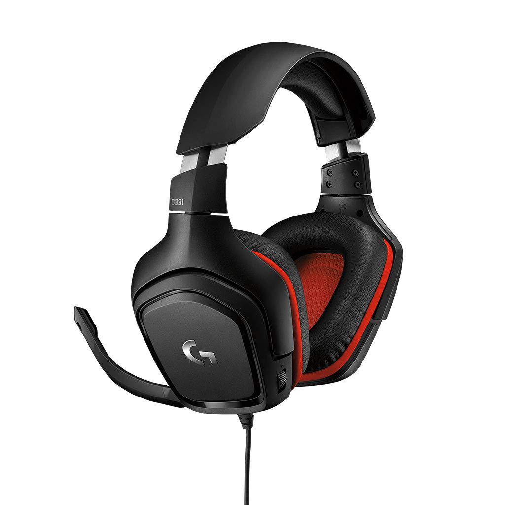 LOGITECH G331 STEREO GAMING HEADSET | 50MM DRIVERS | 6MM FLIP TO MUTE MIC | MULTI-PLATFORM COMPATIBILITY-HEADSET-Makotek Computers