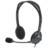 Load image into Gallery viewer, LOGITECH H111 STEREO BUSINESS HEADSET-HEADSET-Makotek Computers
