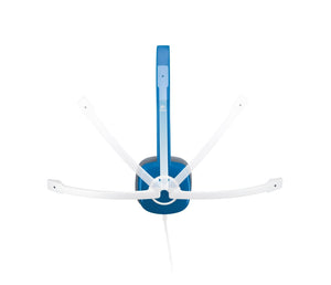 LOGITECH H150 STEREO HEADSET SKY BLUE-HEADSET-Makotek Computers