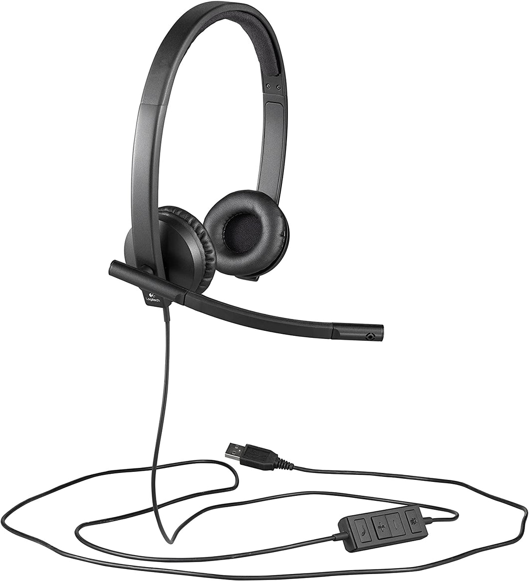 LOGITECH H570E NOISE CANCELLING USB HEADSET-Headset-Makotek Computers