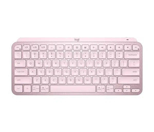 LOGITECH MX KEYS MINI (ROSE) MINIMALIST WIRELESS ILLUMINATED KEYBOARD-KEYBOARD-Makotek Computers