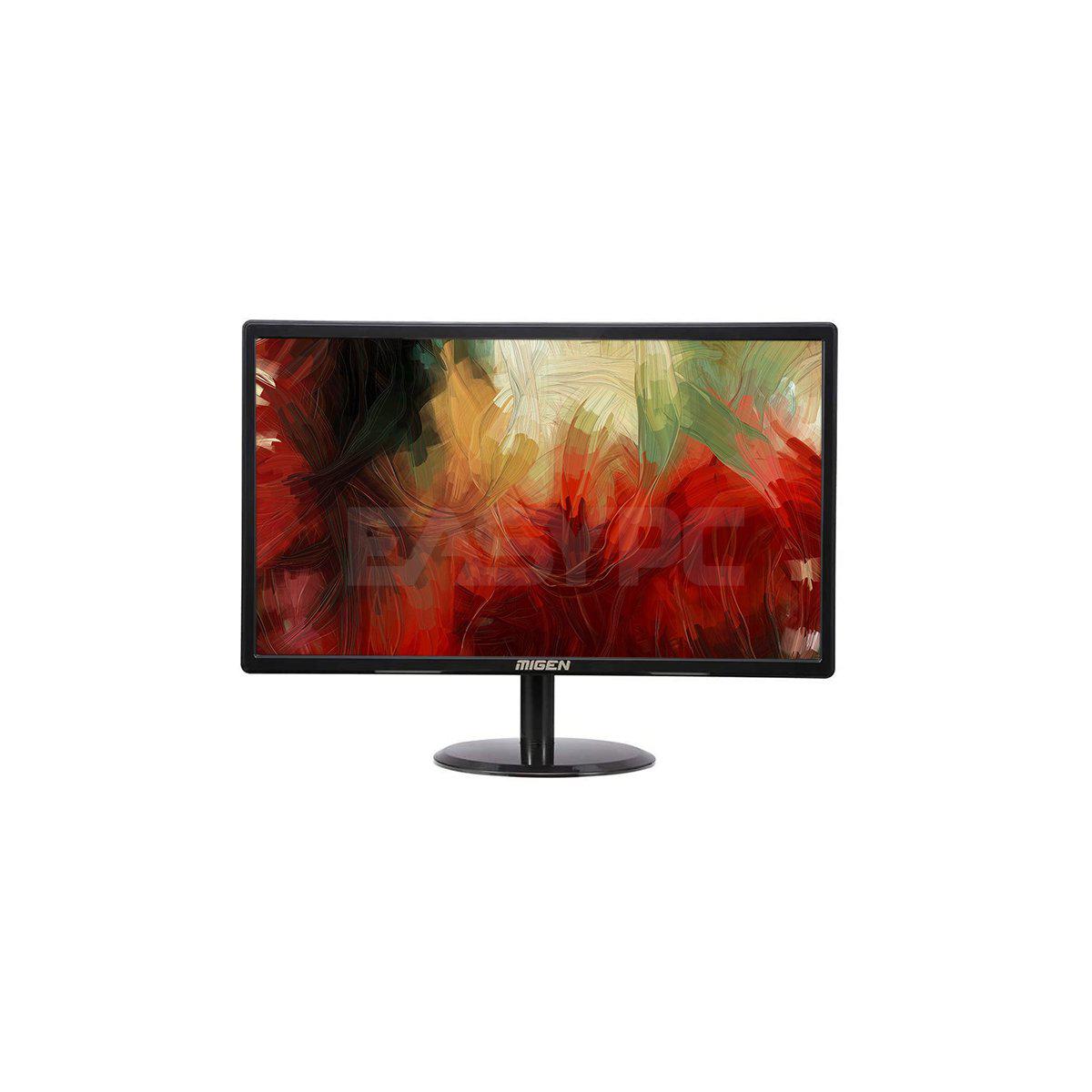MIGEN E2119 | 19" LED | TN | 5MS | 60HZ| VGA+HDMI | VESA WIDE MONITOR-Monitor-Makotek Computers