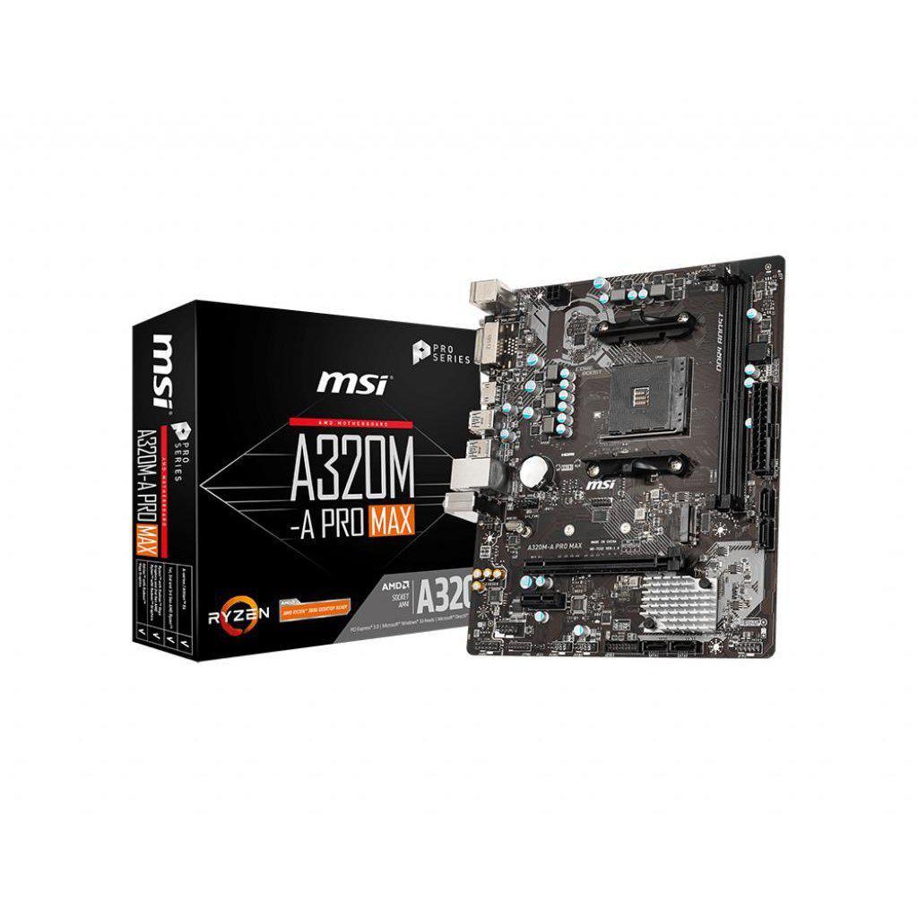 MSI A320M- A PRO MAX MOTHERBOARD-MOTHERBOARDS-Makotek Computers