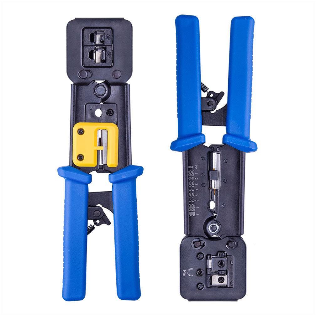 NETWORK ELECTRONIC TOOLS PASS THROUGH CRIMPING TOOL-CRIMPING TOOL-Makotek Computers