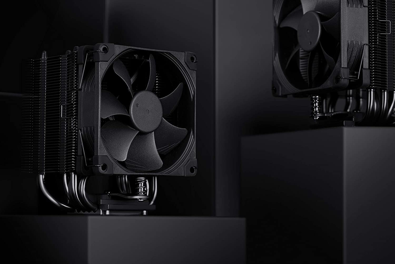 NOCTUA NH-U9S CH.BK CHROMAX BLACK 92MM SINGLE-TOWER CPU COOLER-CPU COOLER-Makotek Computers