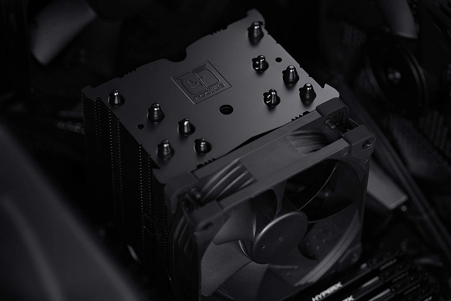NOCTUA NH-U9S CH.BK CHROMAX BLACK 92MM SINGLE-TOWER CPU COOLER-CPU COOLER-Makotek Computers