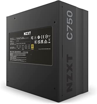 NZXT C750 750W 80 PLUS GOLD FULL MODULAR TRUE RATED POWER SUPPLY-POWER SUPPLY UNITS-Makotek Computers