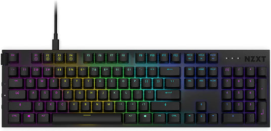 NZXT FUNCTION PC GAMING MECHANICAL KEYBOARD-KEYBOARD-Makotek Computers