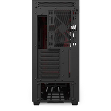 Load image into Gallery viewer, NZXT H710 CA-H710B-BR BLACK/RED MID TOWER TEMPERED GLASS CASE-PC CASE-Makotek Computers
