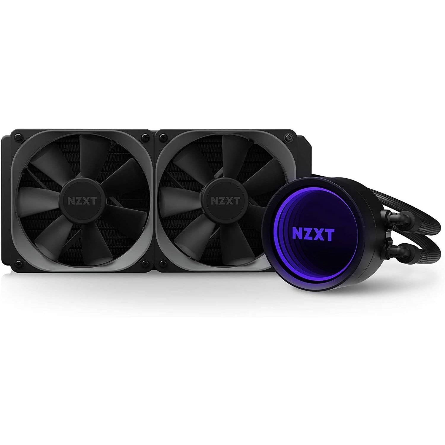 NZXT KRAKEN X63 280MM AIO WITH RGB (RL-KRX 63-01) LIQUID COOLER-FANS-Makotek Computers