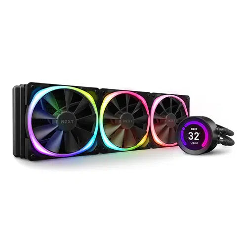 NZXT KRAKEN Z73 RGB 360MM AIO ( WITH LCD DISPLAY) LIQUID COOLER-LIQUID COOLER-Makotek Computers