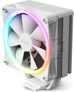 NZXT T120 WHITE RGB PROCESSOR AIR COOLER-CPU COOLER-Makotek Computers