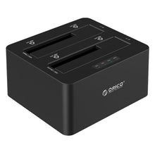 Load image into Gallery viewer, ORICO 2 BAY 2.5&quot; / 3.5&quot; SATA HDD/SSD DOCKING STATION-CLONER-Makotek Computers
