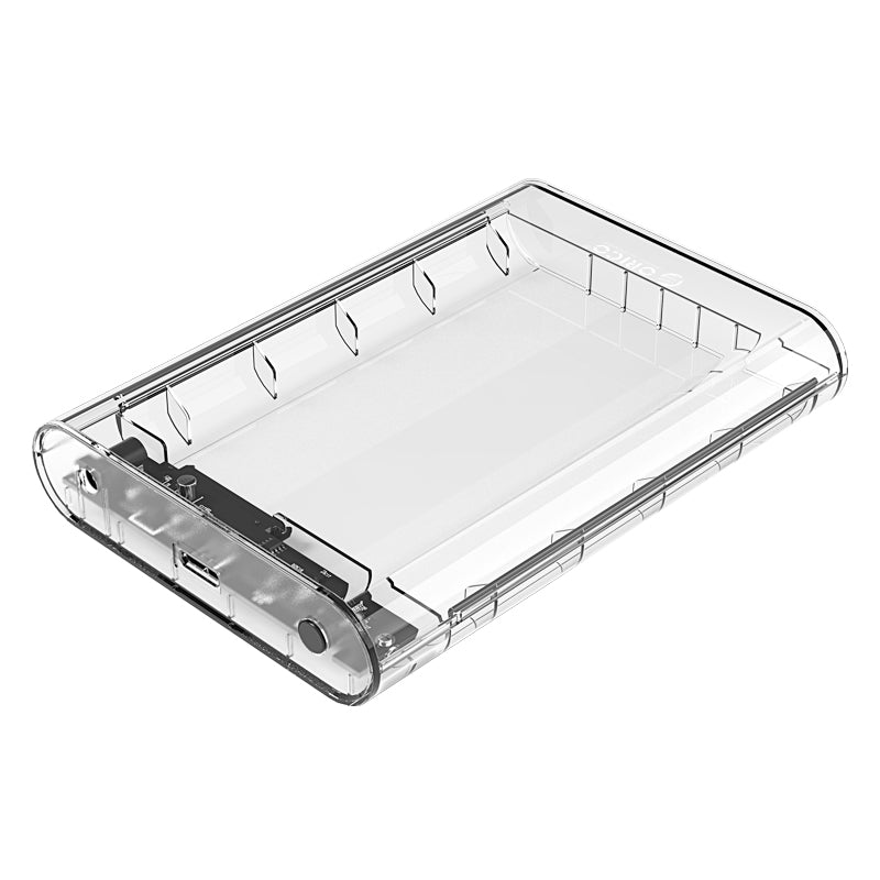 ORICO 3139U3-UK-CR-BP 3.5" TRANSPARENT USB3.0 EXTERNAL HDD ENCLOSURE-ENCLOSURE-Makotek Computers