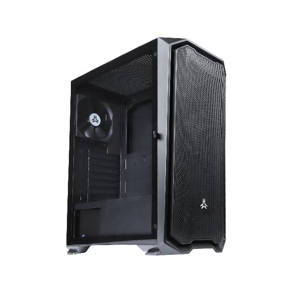 RAKK HALIYA MATX GAMING CASE BLACK-PC CASE-Makotek Computers