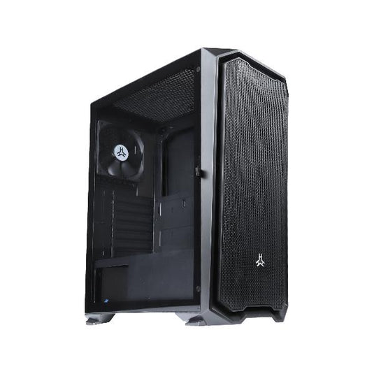 RAKK HALIYA MATX GAMING CASE BLACK-PC CASE-Makotek Computers
