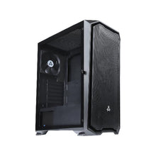 Load image into Gallery viewer, RAKK HALIYA MATX GAMING CASE BLACK-PC CASE-Makotek Computers
