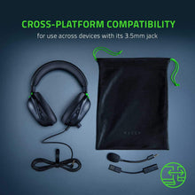 Load image into Gallery viewer, RAZER BLACKSHARK V2 WIRED WITH USB SOUNDCARD GAMING HEADSET-HEADSET-Makotek Computers
