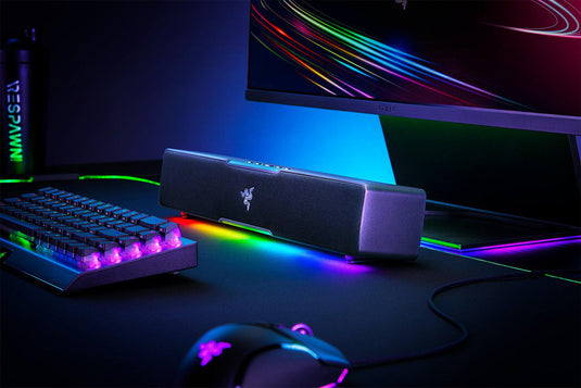 RAZER LEVIATHAN V2 X SOUNDBAR SPEAKER-SPEAKER-Makotek Computers