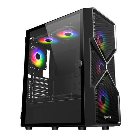 REDRAGON GC-MB211 BLACK SUPERION GAMING CASE-PC CASE-Makotek Computers